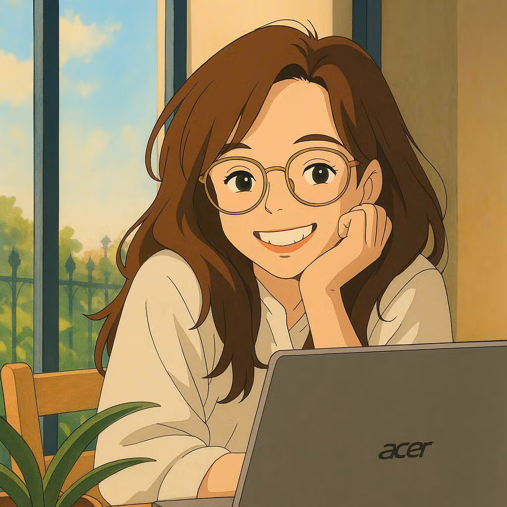 Ảnh phiên bản Ghibli của Thu Trang. (Ảnh: NVCC)