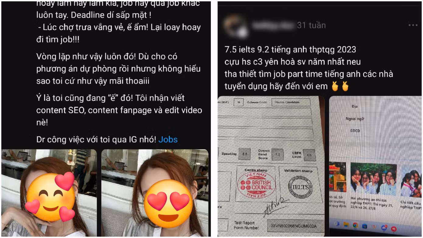 Gen Z có nhiều cách gây ấn tượng với nhà tuyển dụng trên Threads. (Ảnh chụp màn hình).
