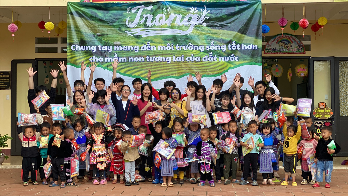 Hãy cùng TRONG chung tay mang đến môi trường sống tốt hơn cho mầm non tương lại đất nước.