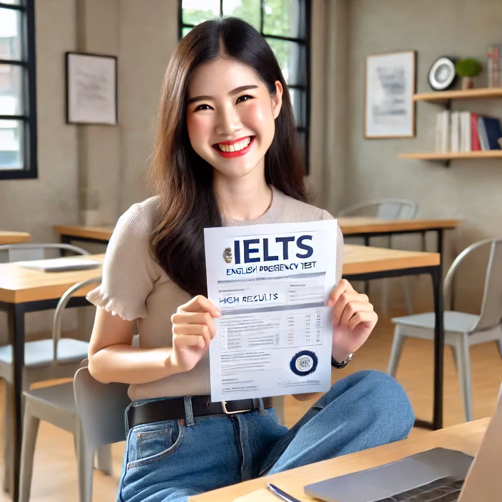 Học chứng chỉ Tiếng Anh quốc tế đang là lựa chọn của nhiều sinh viên hiện nay. (Ảnh minh họa bởi AI).