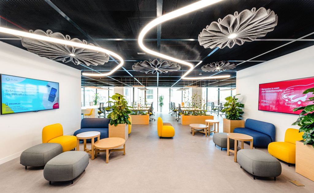 Một mô hình co-working space tại Hà Nội. Một mô hình co-working space tại Hà Nội.