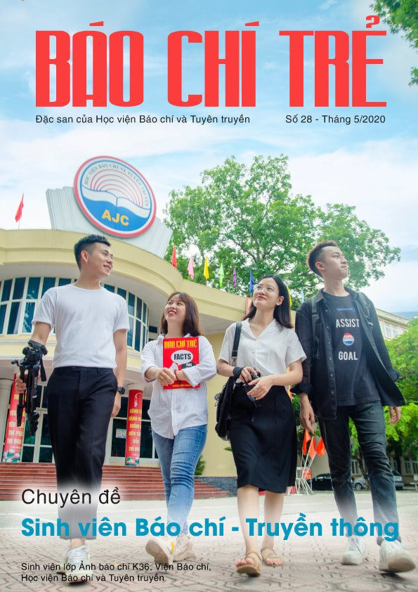 Đặc san Báo chí trẻ, Học viện Báo chí và Tuyên truyền. (Ảnh: Báo chí trẻ)