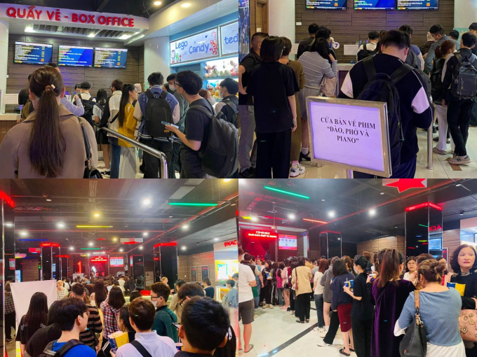 Bạn trẻ đổ xô ra rạp xem Đào, phở và Piano.