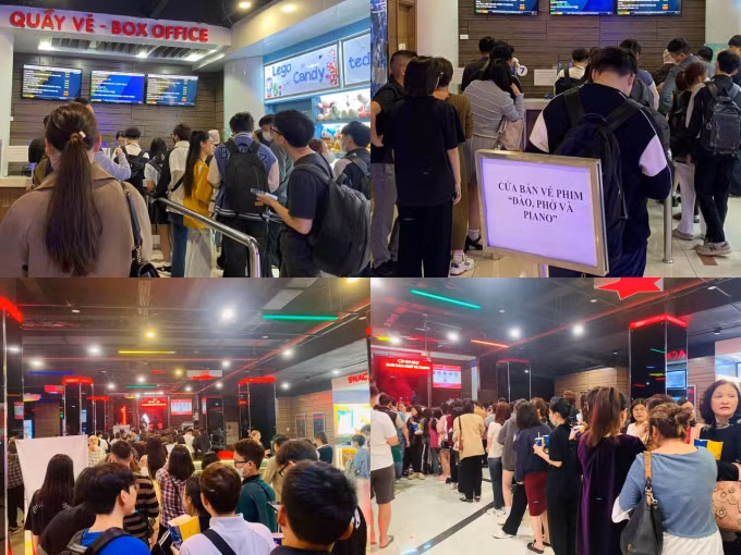 Bạn trẻ đổ xô ra rạp xem Đào, phở và Piano.