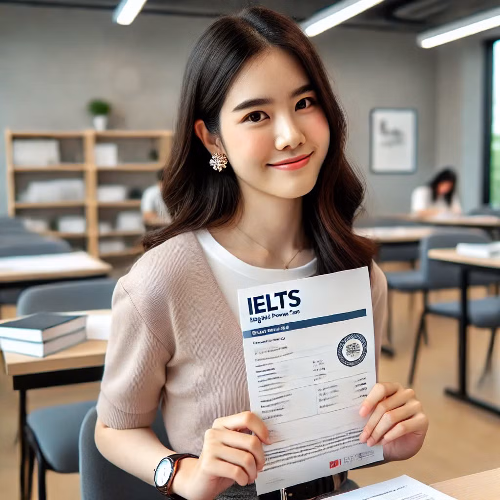 Nhiều sinh viên cho rằng chứng chỉ ngoại ngữ sẽ là tấm vé mở ra cơ hội làm việc ở môi trường quốc tế. (Ảnh minh họa bởi AI)