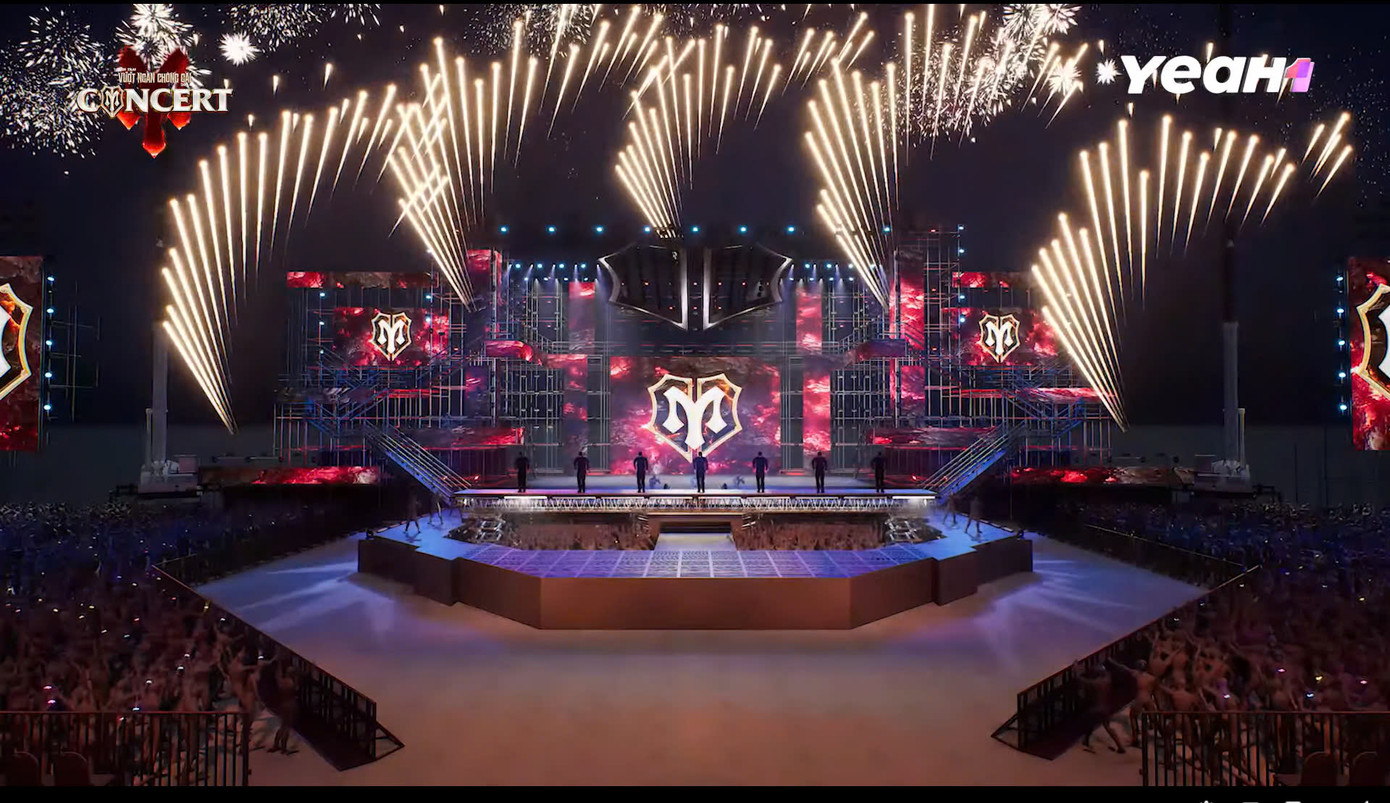 Sân khấu được đánh giá vươn tầm quốc tế trong concert Anh Trai Vượt Ngàn Chông Gai. Sân khấu được đánh giá vươn tầm quốc tế trong concert Anh Trai Vượt Ngàn Chông Gai.