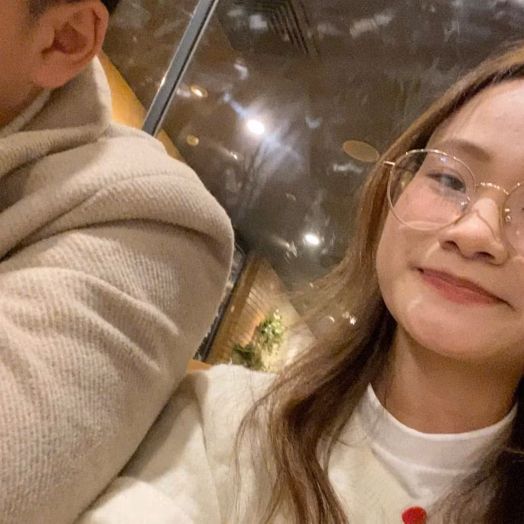 Mai và bạn trai. (Ảnh: NVCC)
