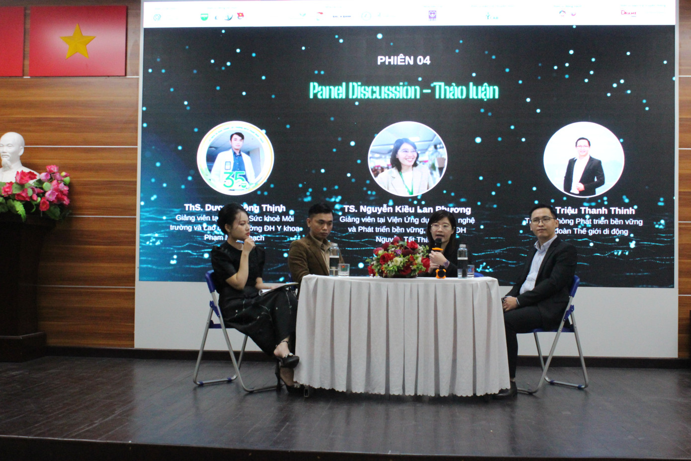 Diễn giả buổi Tọa đàm Kinh tế tuần hoàn - Con đường biến rác thải nhựa trở thành nguồn kho báu mới.