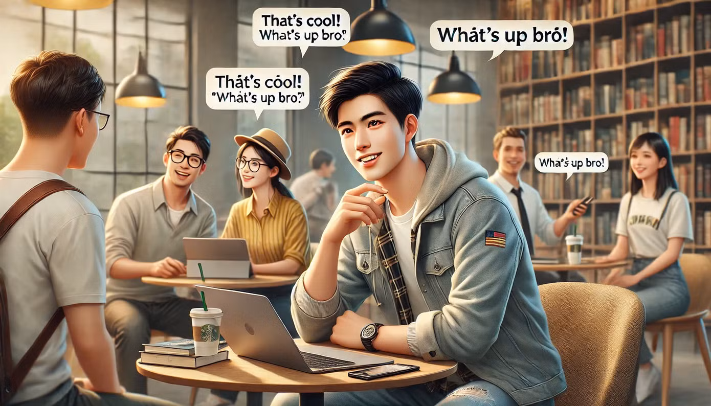 Các chuyên gia chỉ ra rằng, Tiếng Việt giàu và đẹp hoàn toàn có thể thay thế ý nghĩa cho bất kì từ Tiếng Anh nào. (Ảnh minh họa bởi AI)