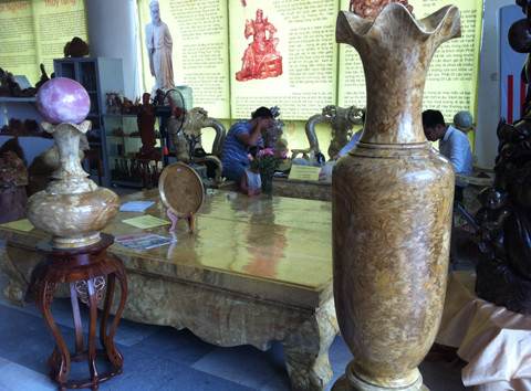 Cận cảnh những món đồ gỗ mê hoặc 'tay chơi' ảnh 4