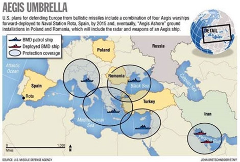 Thách thức của tấm lá chắn phòng vệ AEGIS ảnh 1