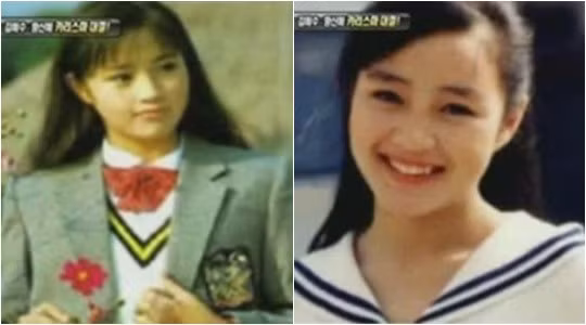 Kim Hye Soo năm 16 tuổi