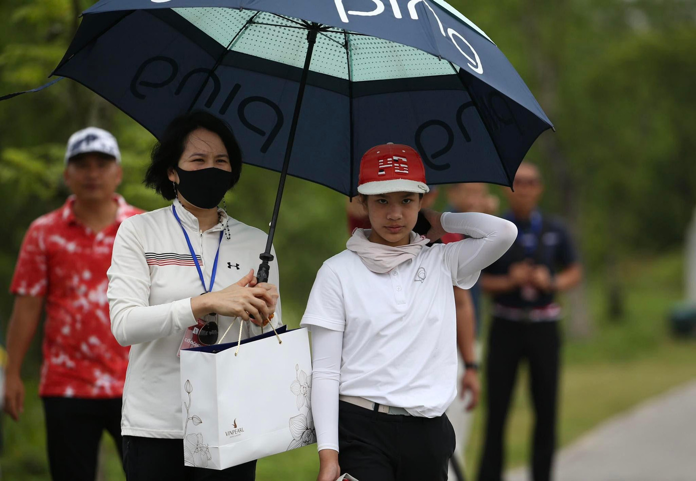 Chính sự cổ vũ và đồng hành từ phía gia đình, người thân đã giúp các golfer tự tin hơn để thể hiện hết khả năng của mình.