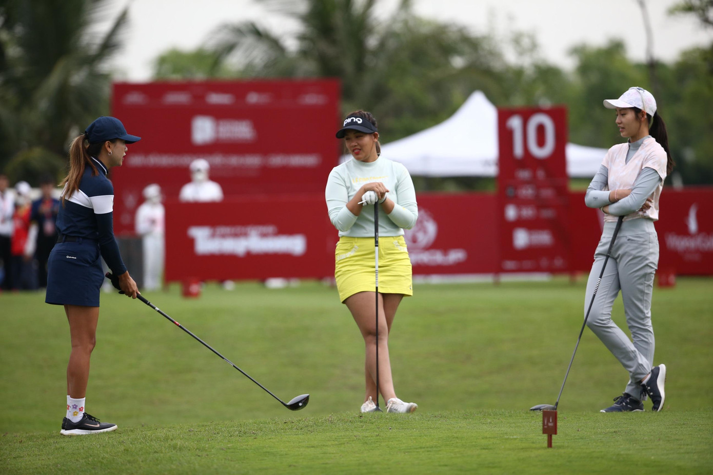 Tâm điểm của bảng nữ là nhóm đấu có sự góp mặt của 3 nhà vô địch qua các năm Nguyễn Thảo My, Ngô Bảo Nghi, Đoàn Xuân Khuê Minh.