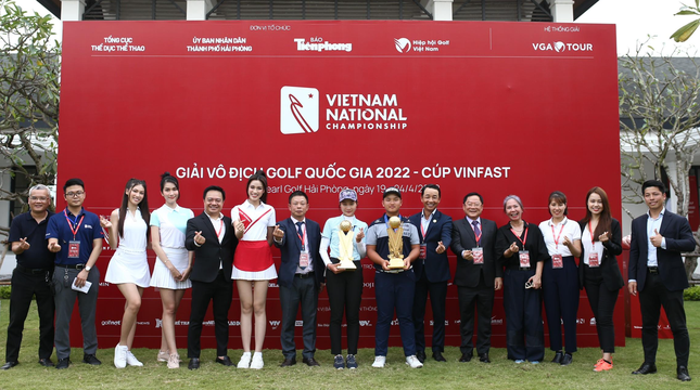 Giải Vô địch Golf Quốc gia 2022 – Cúp VinFast tìm ra hai nhà vô địch xứng đáng là Nguyễn Anh Minh (bảng Nam) và Đoàn Xuân Khuê Minh (bảng Nữ).