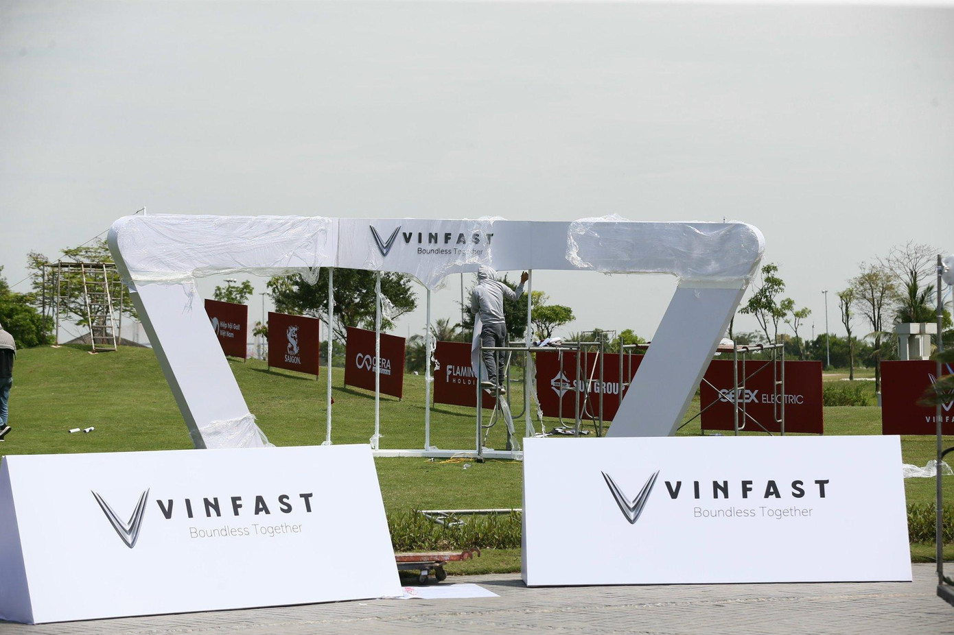 Công tác chuẩn bị được Ban tổ chức đặc biệt quan tâm và thực hiện từ nhiều ngày trước. Hôm nay, một ngày trước khi giải chính thức diễn ra, mọi sự chuẩn bị gần như đã hoàn chỉnh.