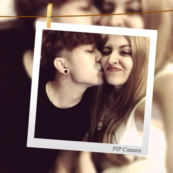 Cặp đôi Andrea và Yanbi khi công khai tình cảm