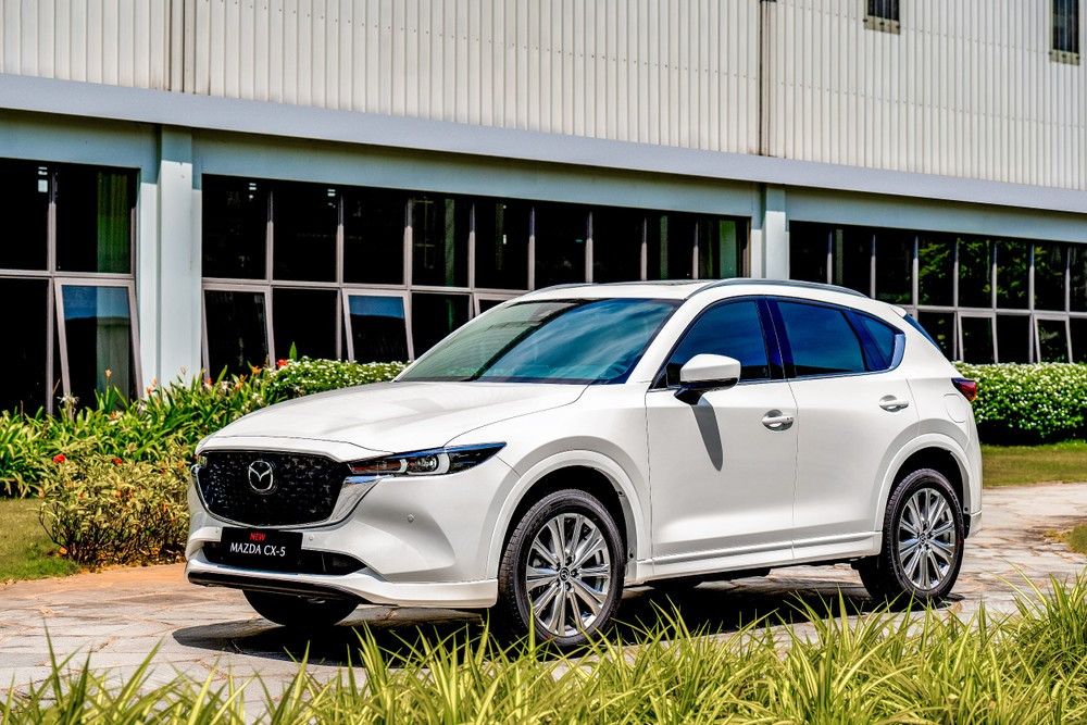 Mazda CX-5 là dòng SUV cỡ C bán chạy nhất phân khúc trong năm 2024. Ảnh: Thaco