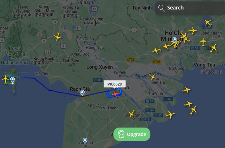 Tình hình hoạt động bay lúc 22 giờ ngày 22/6. Ảnh: Tổng công ty Quản lý bay Việt Nam Tình hình hoạt động bay lúc 22 giờ ngày 22/6. Ảnh: Tổng công ty Quản lý bay Việt Nam