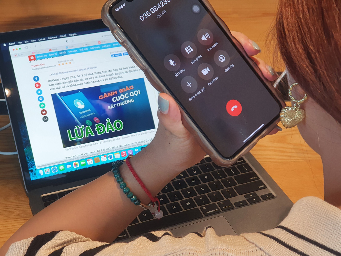 Cục Thuế Hà Nội công bố danh sách số điện thoại giả danh cơ quan thuế để lừa đảo. (Ảnh minh họa: ST).