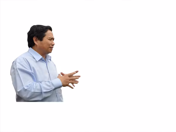 Bí thư Tỉnh uỷ Quảng Ninh Phạm Minh Chính ảnh: Phạm Thành Duy