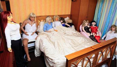 Phòng ngủ của các người đẹp búp bê