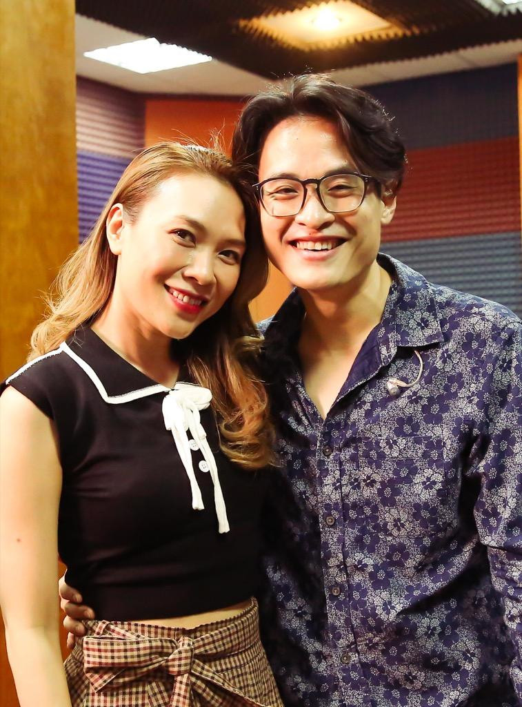 Mỹ Tâm và Hà Anh Tuấn trong buổi luyện tập cho liveshow Tri Âm Mỹ Tâm và Hà Anh Tuấn trong buổi luyện tập cho liveshow Tri Âm