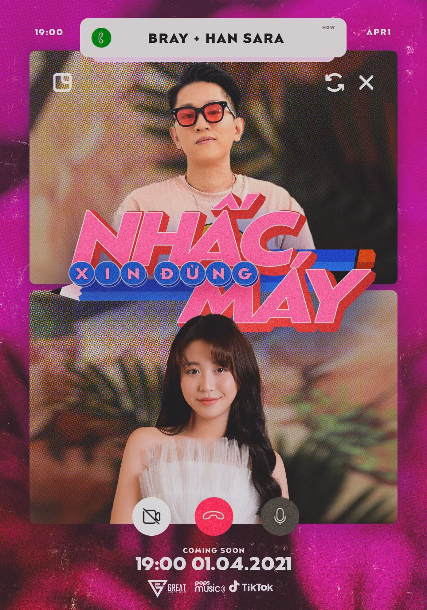 Poster ca khúc Xin Đừng Nhấc Máy