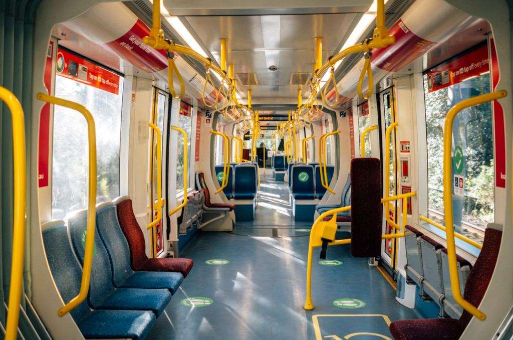 Xe điện - phương tiện đi lại hàng ngày của cư dân Úc không còn hành khách.