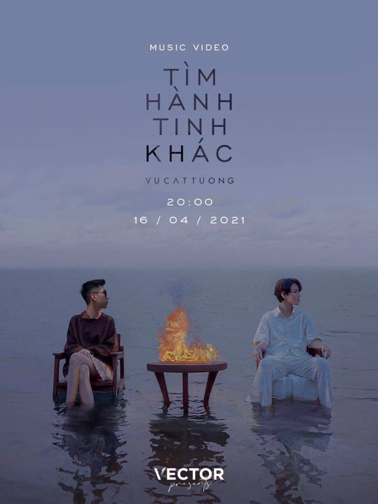 Nhiều fan đã hào hứng "cover" lại poster MV mới của Vũ Cát Tường. Nhiều fan đã hào hứng "cover" lại poster MV mới của Vũ Cát Tường.