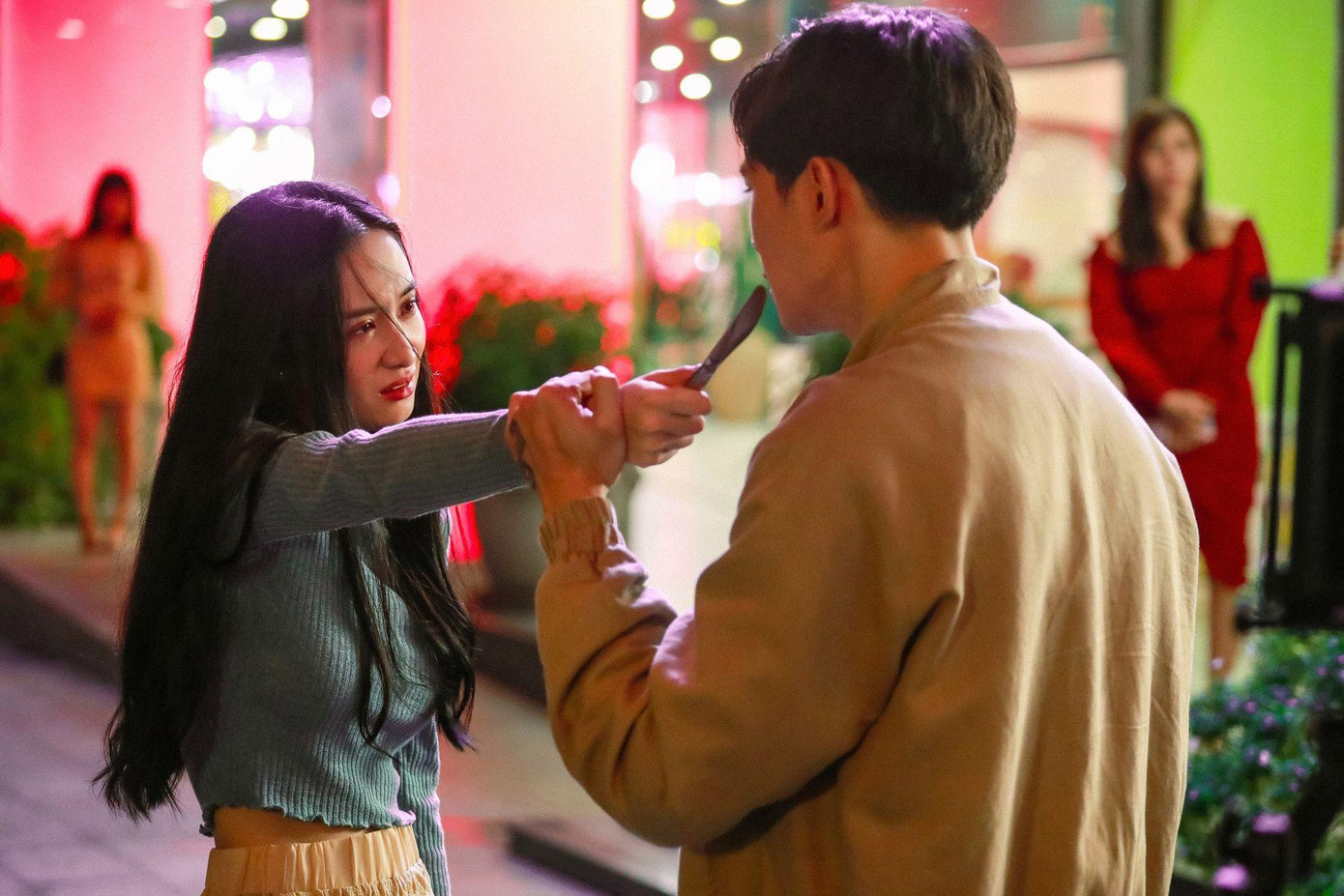 Jun Vũ và Anh Tú trong phim Jun Vũ và Anh Tú trong phim