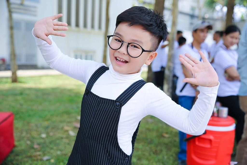 Diễn viên nhí Hữu Khang đóng phim từ khi mới 3 tháng tuổi.