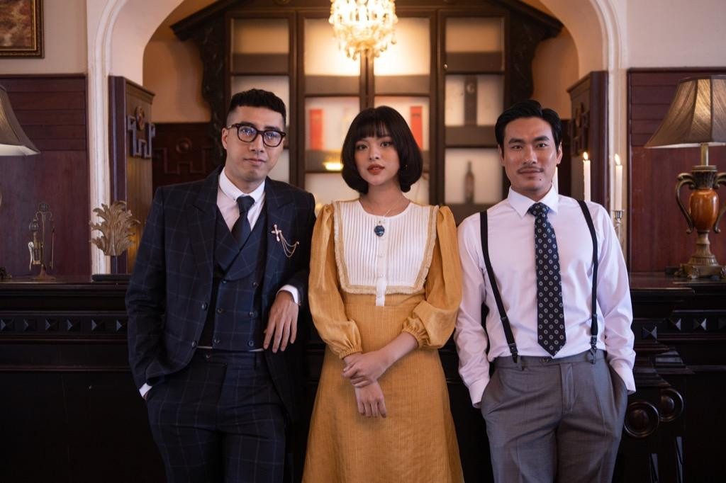 Only C, Tú Hảo và Kiều Minh Tuấn tại bối cảnh quay MV &quot;Có Lẽ Anh Chưa Từng&quot;