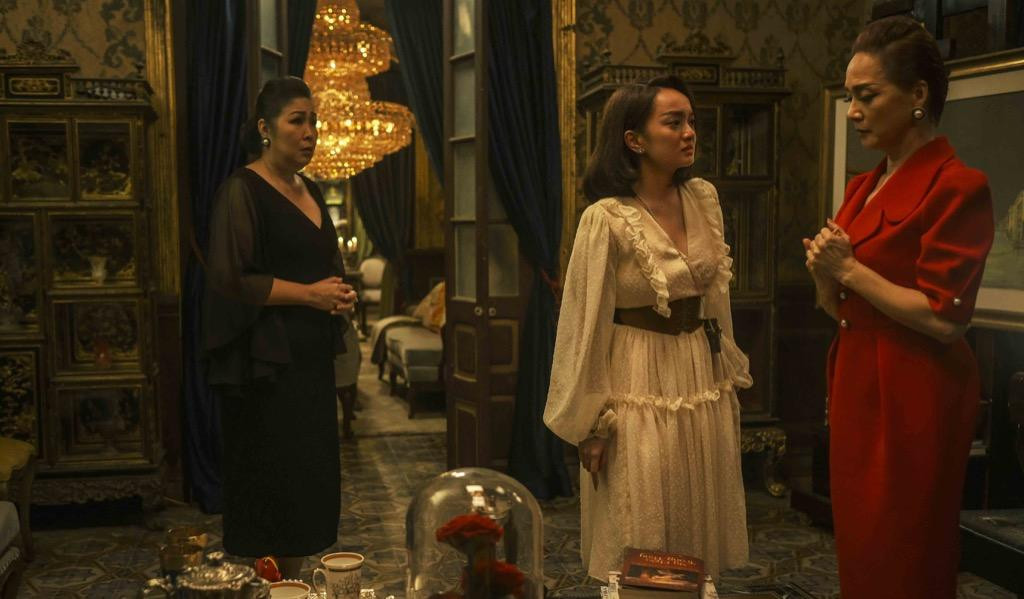 Một cảnh trong phim Gái Già Lắm Chiêu V.