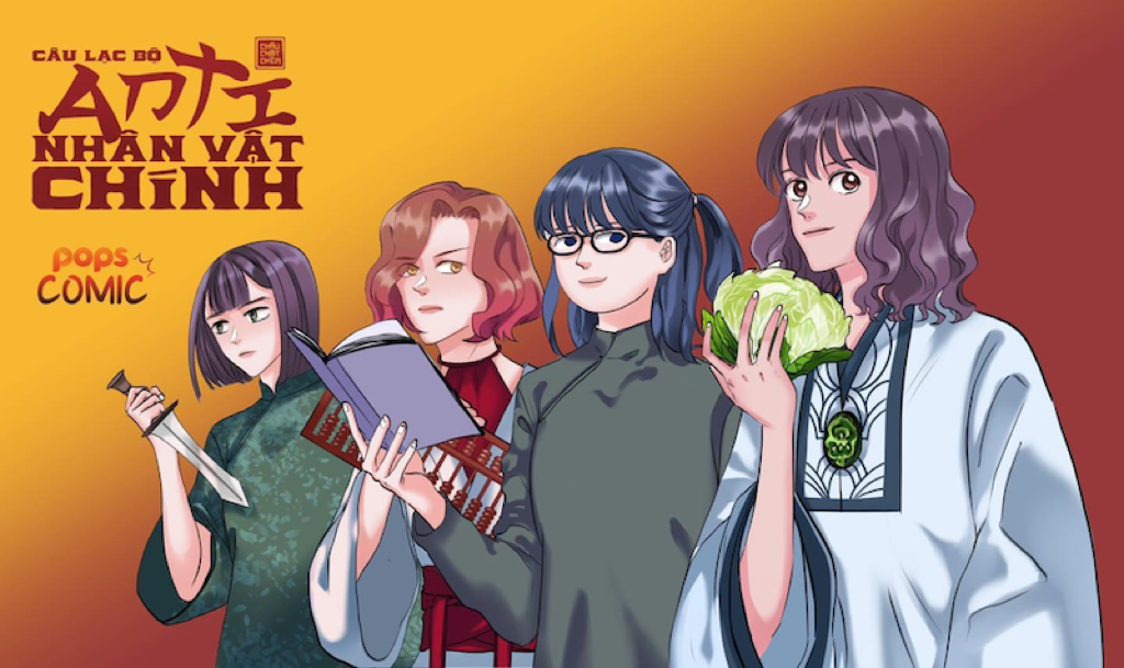 4 nhân vật chính của webtoon Câu lạc bộ anti nhân vật chính. 4 nhân vật chính của webtoon Câu lạc bộ anti nhân vật chính.