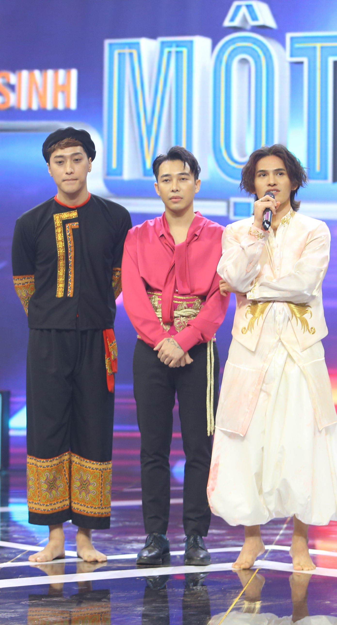 Vũ công Đình Lộc, stylist Hoàng Ku và đội trưởng Quốc Thiên