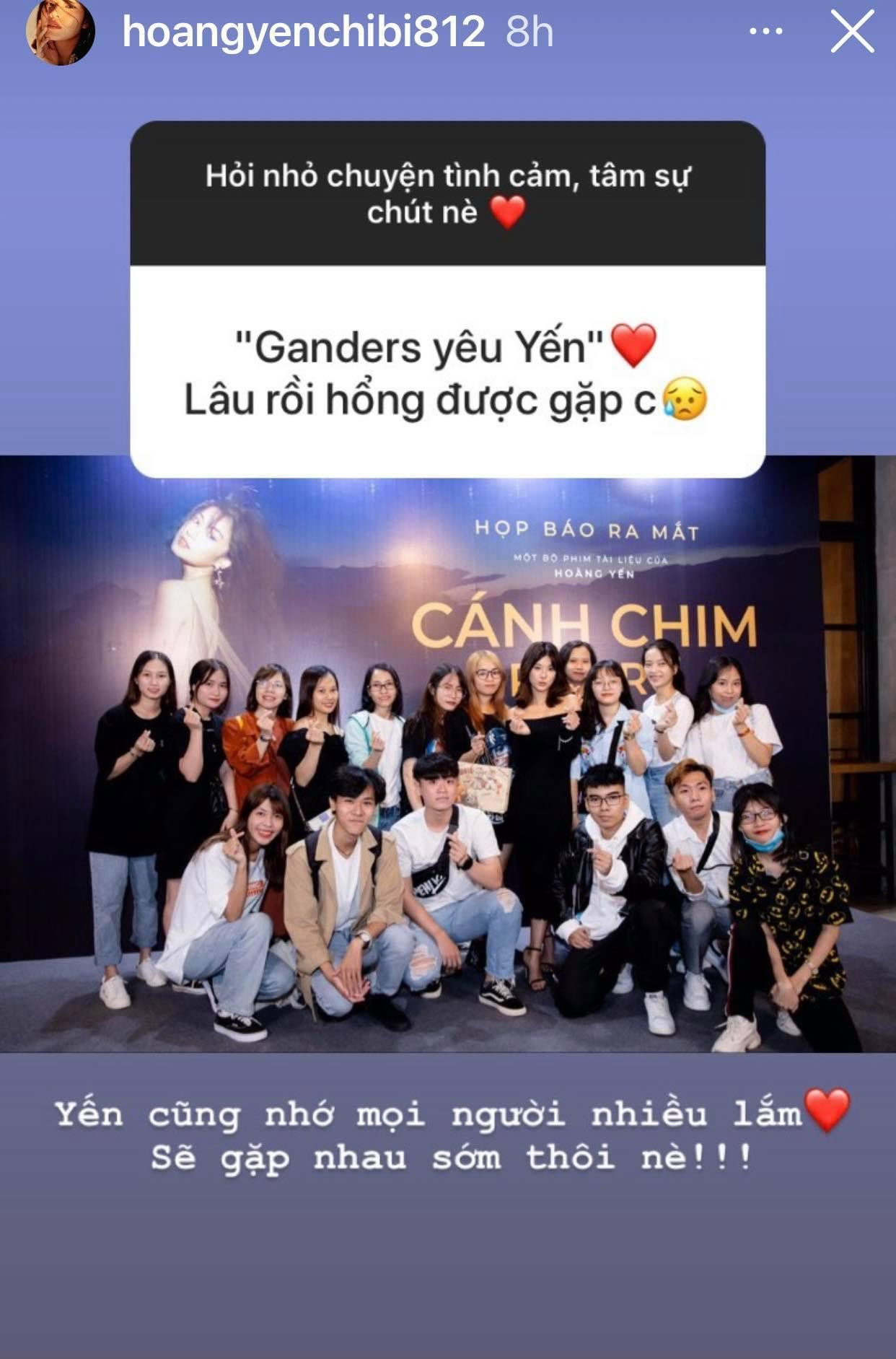 Hoàng Yến Chibi gửi lời thương nhớ đến fan và xác nhận sẽ sớm tái xuất