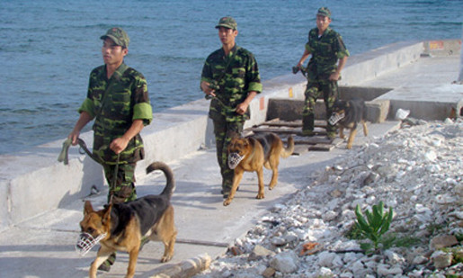 Trong giờ huấn luyện