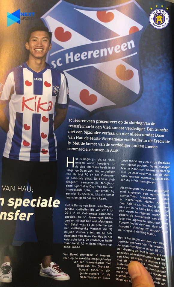 Văn Hậu được trang bị 'tận răng' ở SC Heerenveen ảnh 5