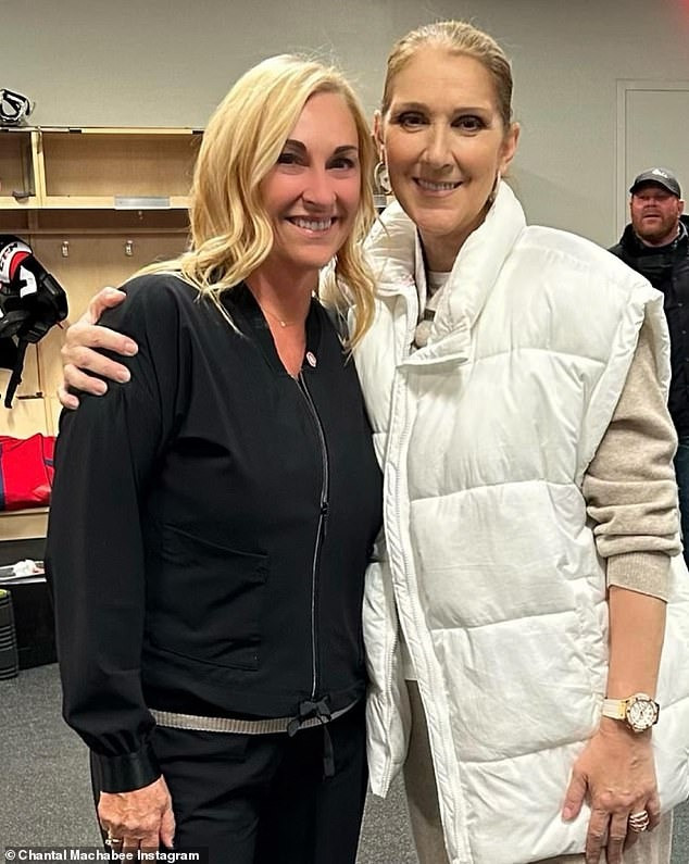 Celine Dion trông khỏe mạnh trong bức ảnh chụp cùng bà Chantal Machabée. Ảnh: IG. Celine Dion trông khỏe mạnh trong bức ảnh chụp cùng bà Chantal Machabée. Ảnh: IG.
