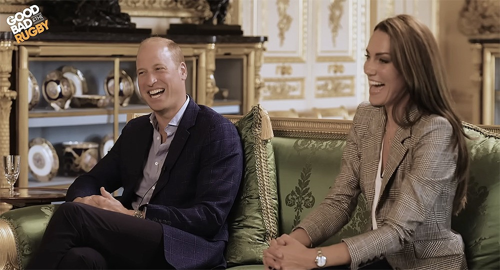 Công nương Kate và Hoàng tử William trong podcast The Goog, The Bad &amp; The Ugly.