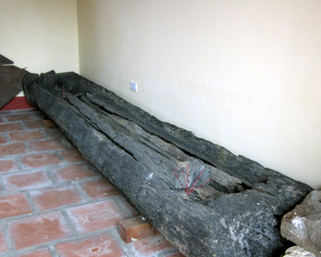 Mộ thuyền cổ được lưu giữ cẩn thận