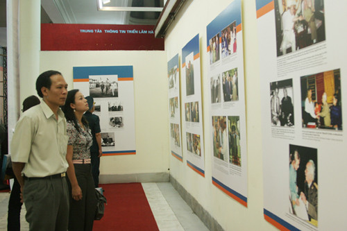 Một góc của triển lãm