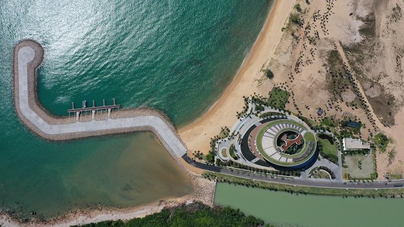 Thành phố bán đảo sẽ là trung tâm du lịch, nghỉ dưỡng, thương mại… đón đầu và thỏa mãn mọi nhu cầu của du khách toàn cầu.