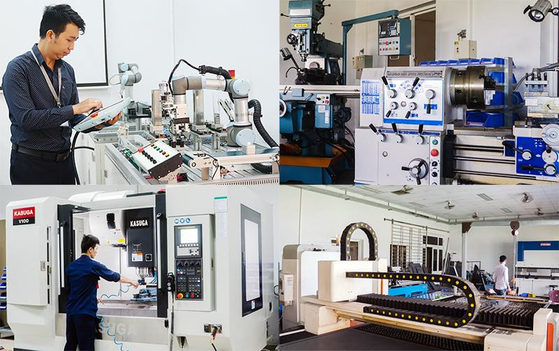 Các thiết bị hiện đại được mạnh tay đầu tư hỗ trợ đắc lực cho đào tạo Các thiết bị hiện đại được mạnh tay đầu tư hỗ trợ đắc lực cho đào tạo