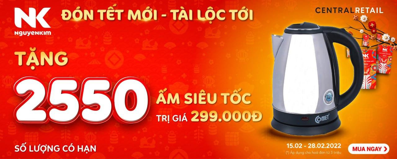 Tinh thần mua sắm đầu năm mới của người Việt ngày càng lên cao khi đứng trước hàng loạt deal siêu hời tại Nguyễn Kim