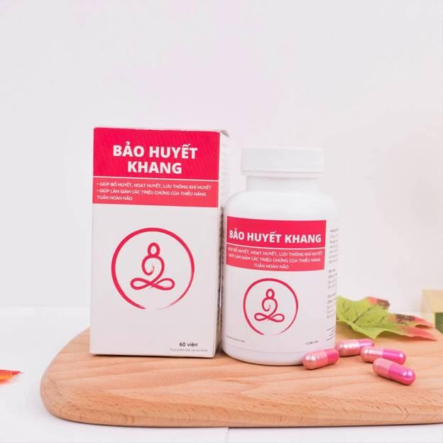 Bảo huyết khang bổ máu huyết, hỗ trợ giảm các triệu chứng của thiểu năng tuần hoàn não