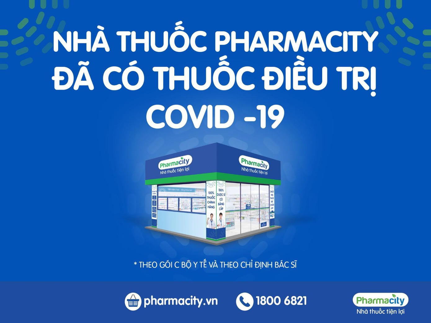 Thuốc điều trị Covid-19 đã có mặt tại hơn 800 nhà thuốc Pharmacity trên toàn quốc.