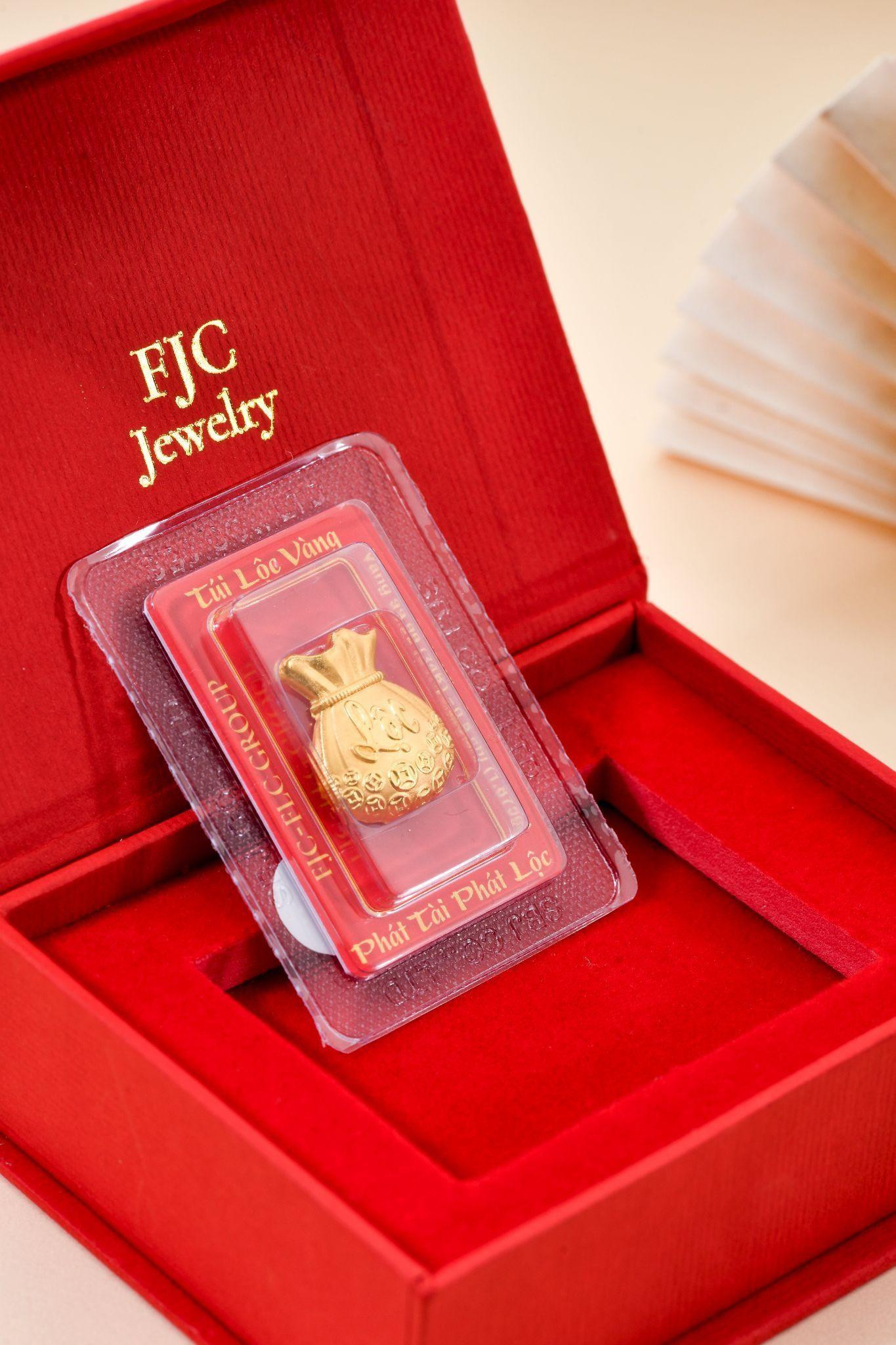 Sản phẩm vàng vỉ túi Lộc vàng FJC sung túc cả năm