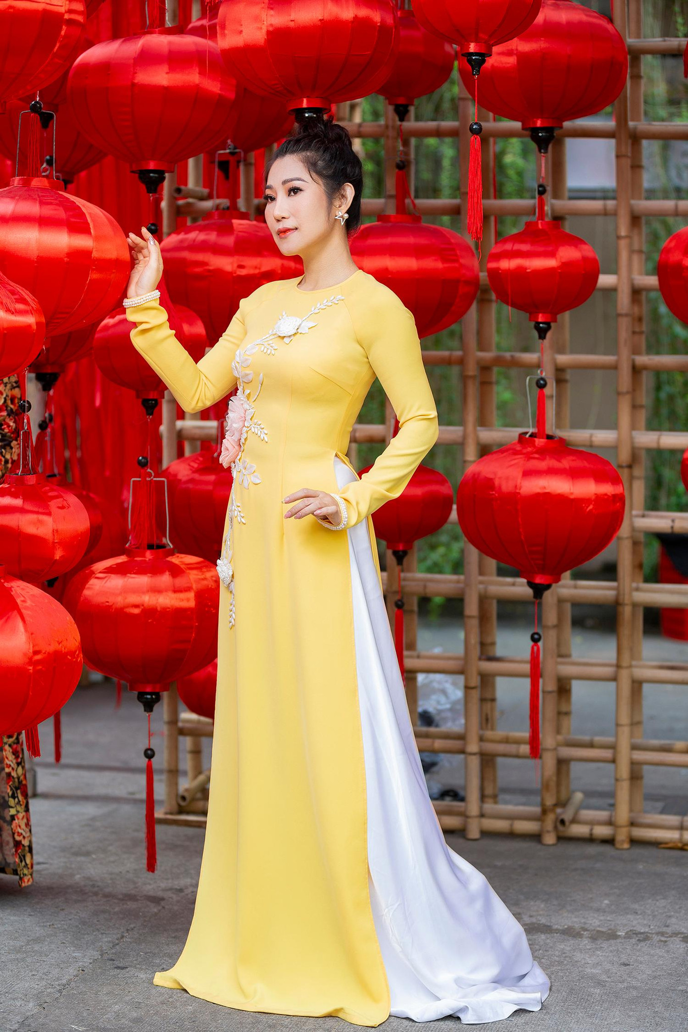 Kim Phượng ngoài đời thực.